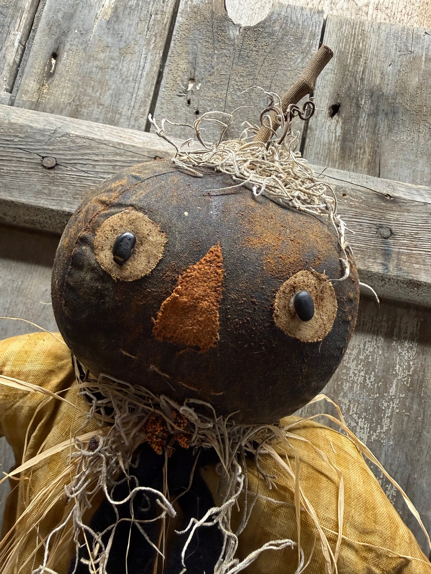 CHECKERED CHARLIE, Hanging Pumpkin Doll
