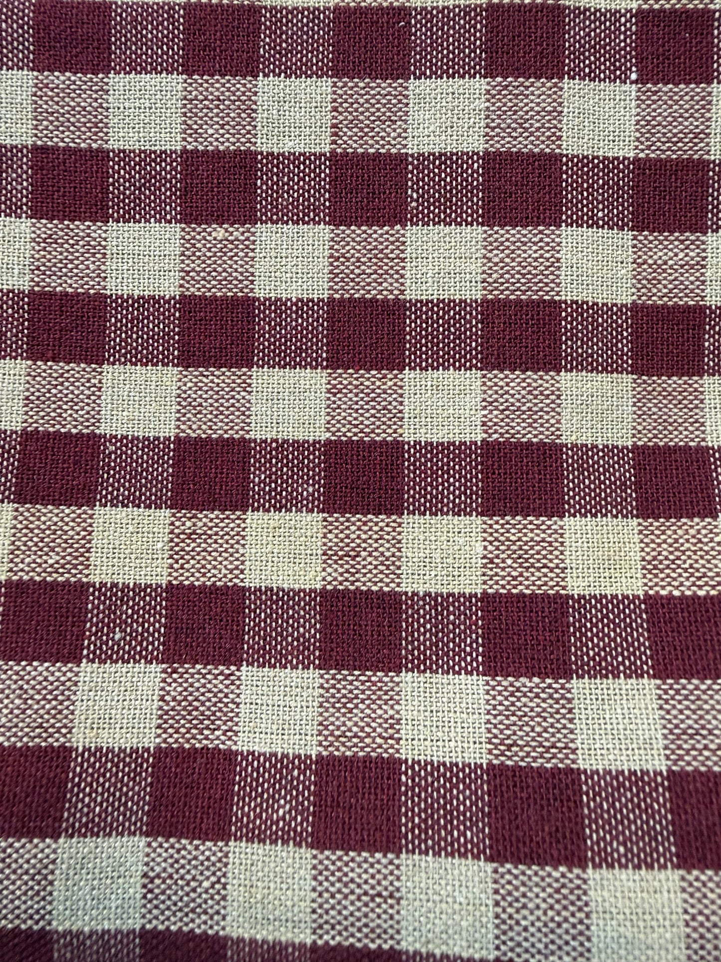 Fabric, Homespun, PLAID AND CHECKED
