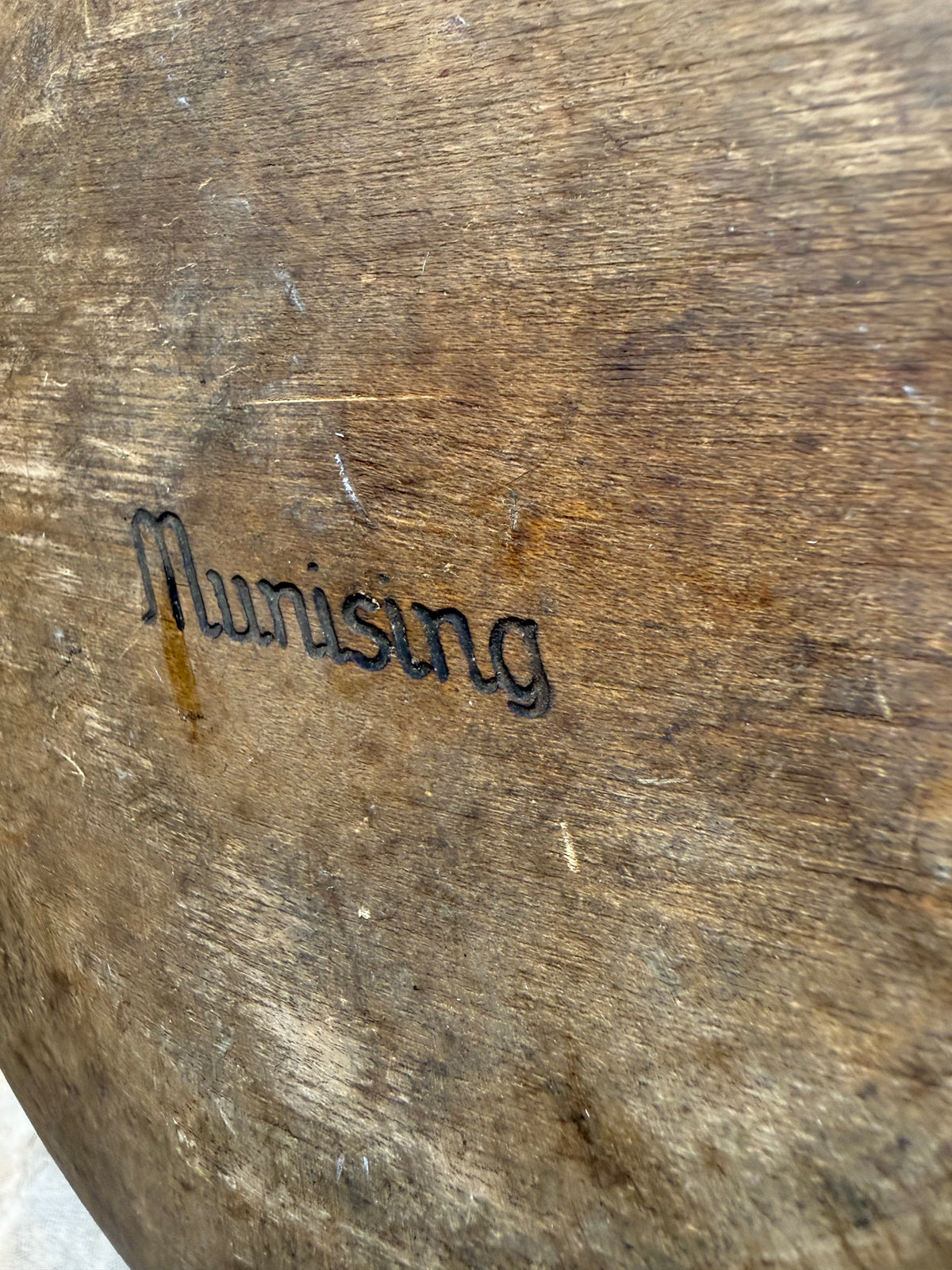 WOODEN BOWL, 13.25", Munising