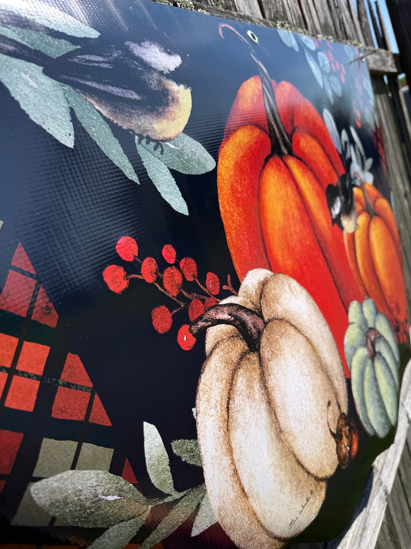 Vinyl Bunting, 24"X 48", AUTUMN
