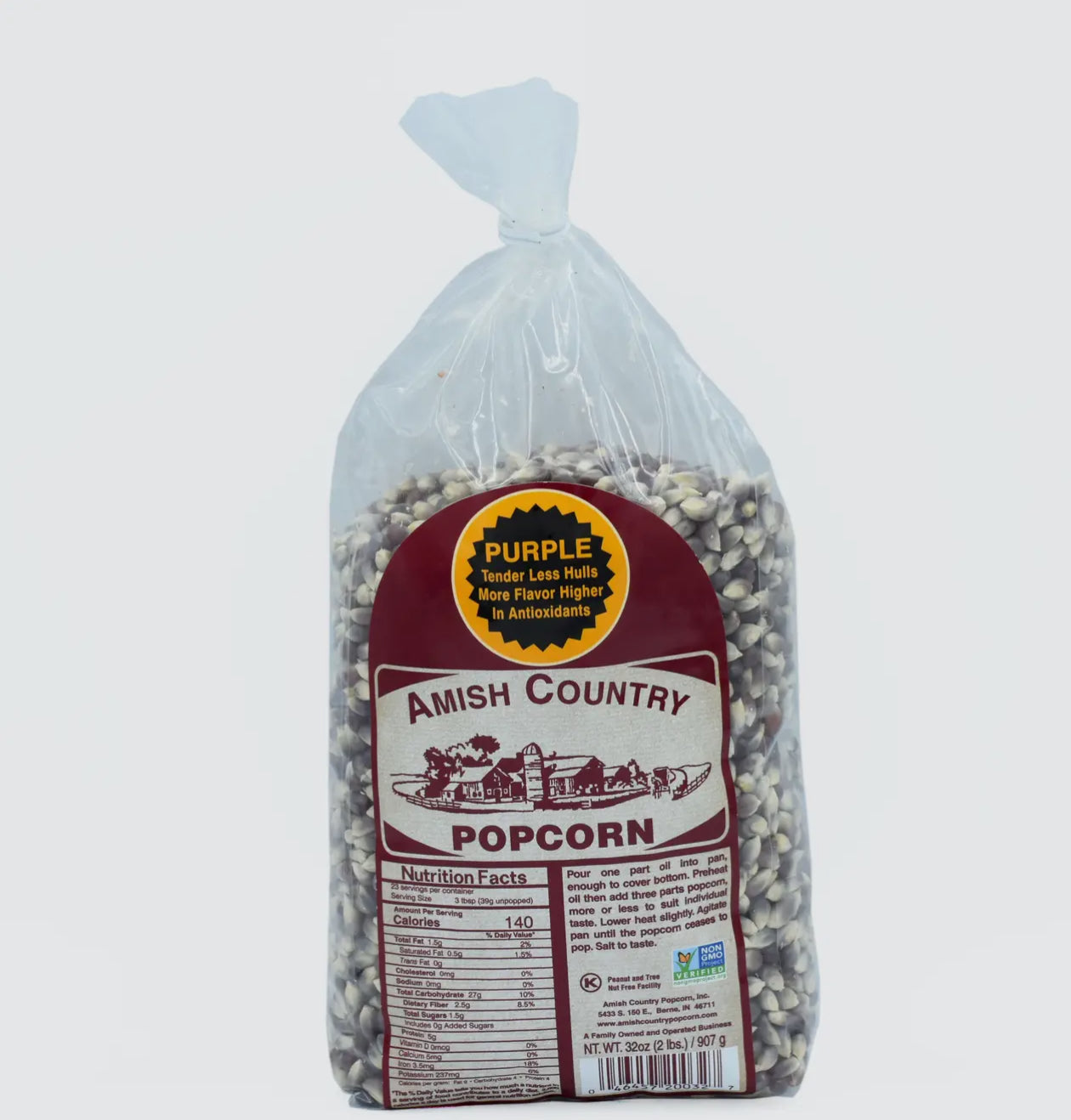 Popcorn, 2 Pound Bag,  ASSORTED