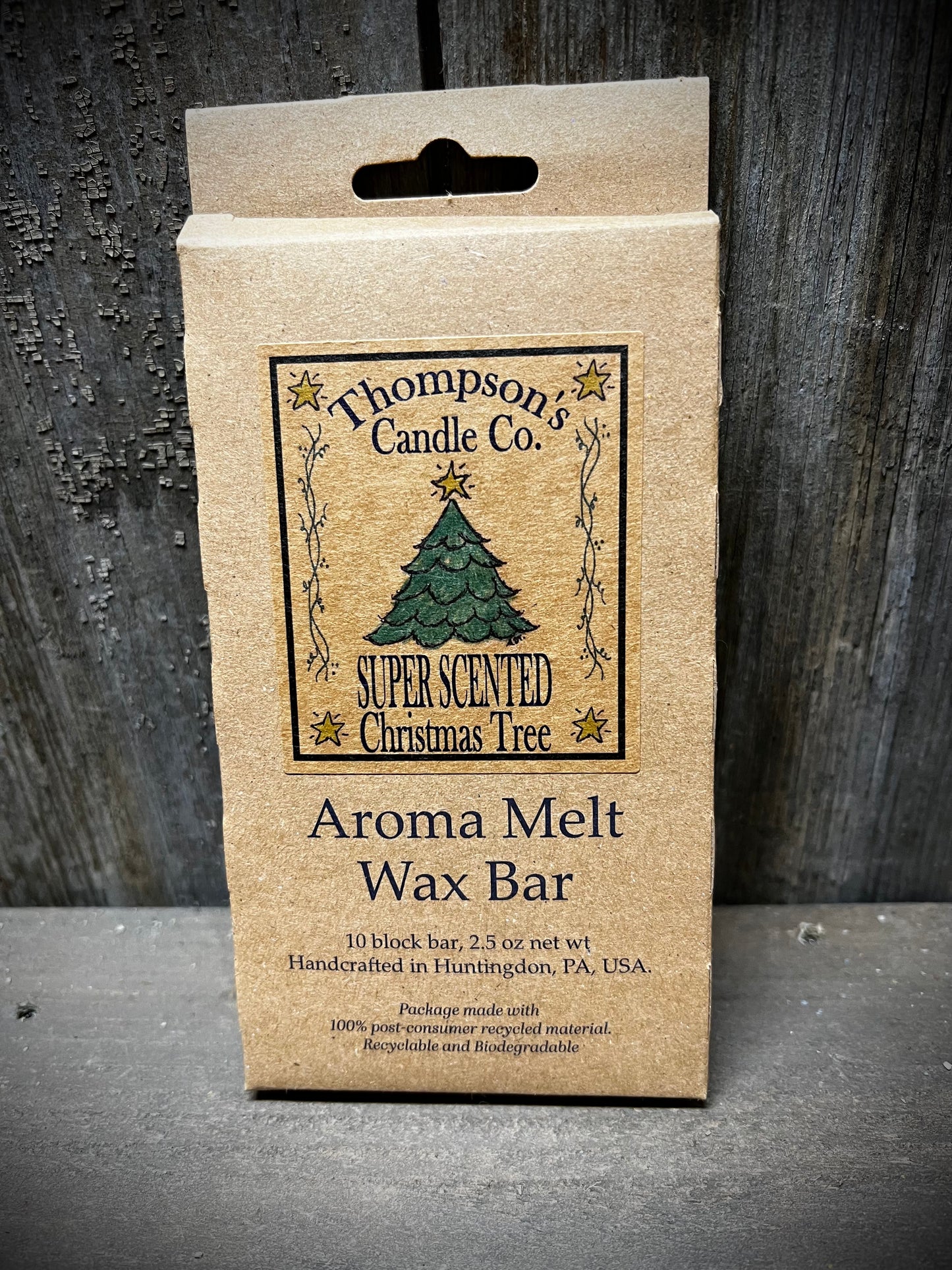 Wax Bar, 2.5 ounce, CHRISTMAS TREE