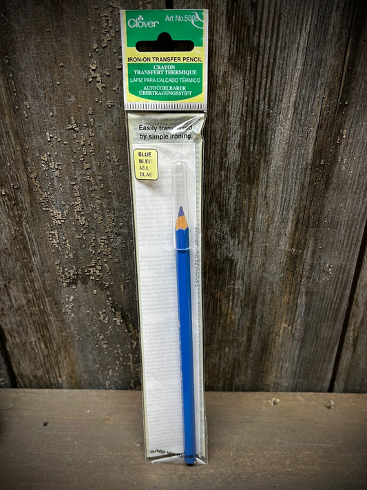 Iron-On Transfer Pencil, BLUE