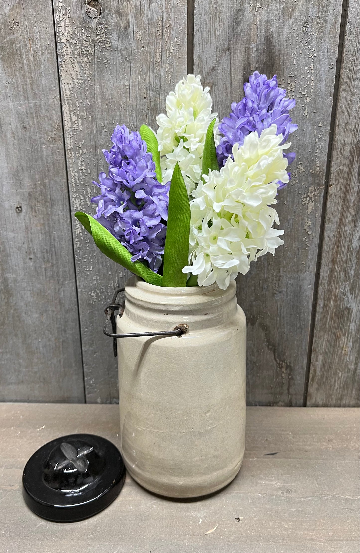 Stem, 11”, HYACINTH, WHITE or PURPLE