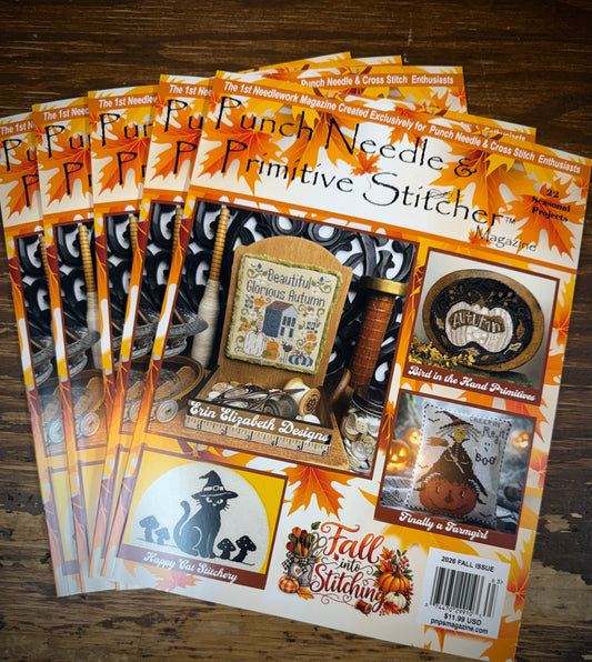 Magazine, PUNCH NEEDLE & PRIMITIVE STITCHER