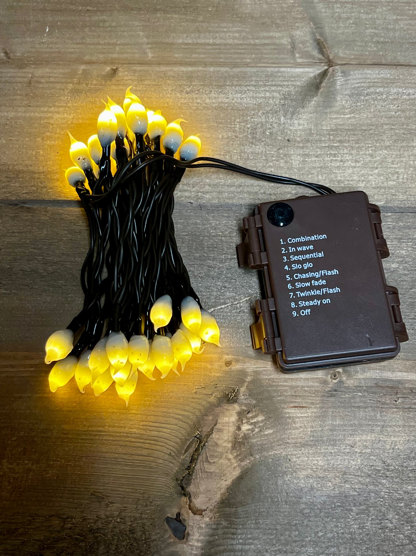 Lights, 35 Count, Hand Dipped Silicone, BATTERY, Assorted Colors