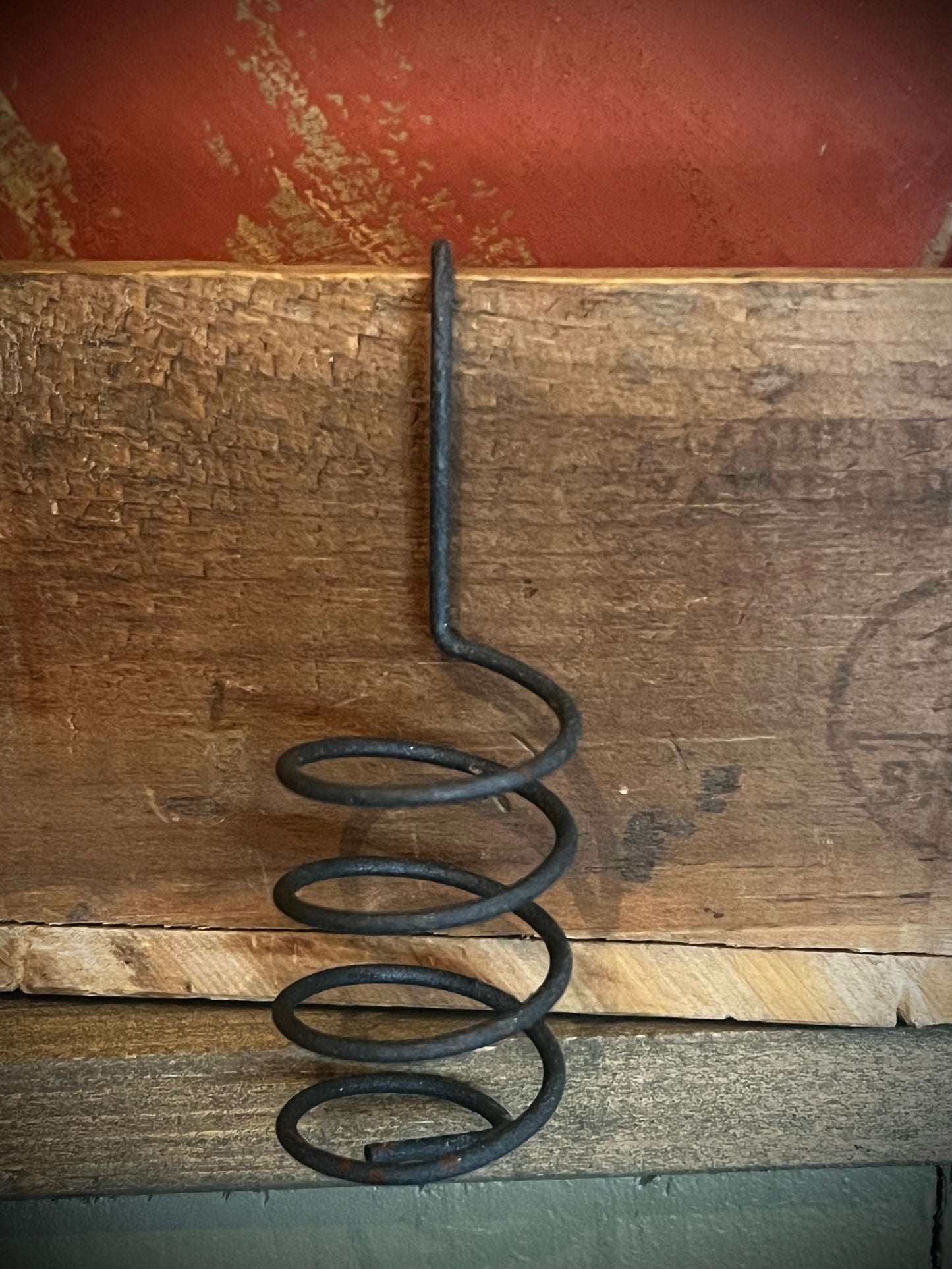 Candle Holder, SPIRAL WIRE, SMALL