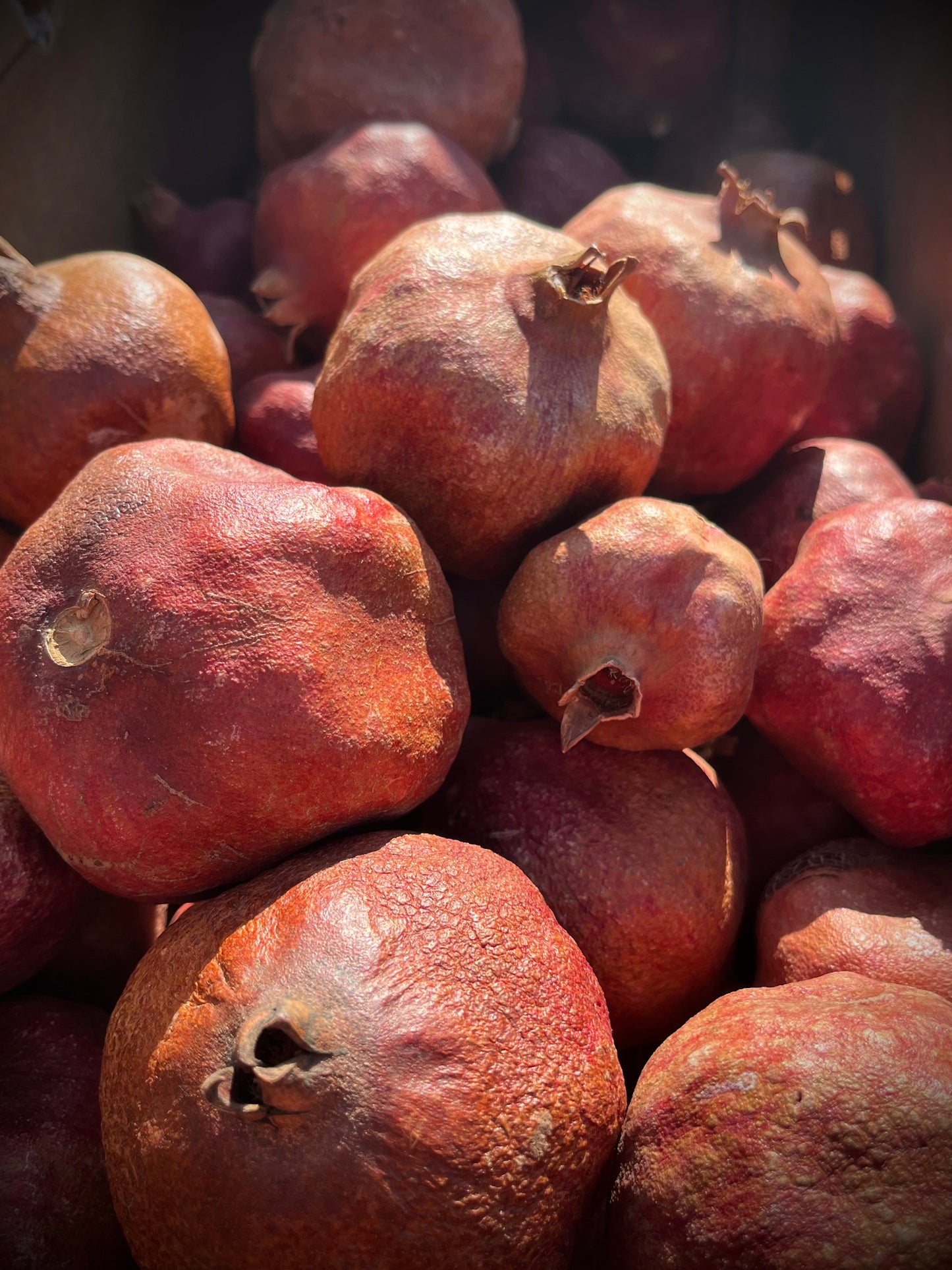 POMEGRANATES, Package/6, Dried, Natural