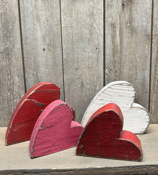 CHUNKY LOVE,Wood Heart, Assorted
