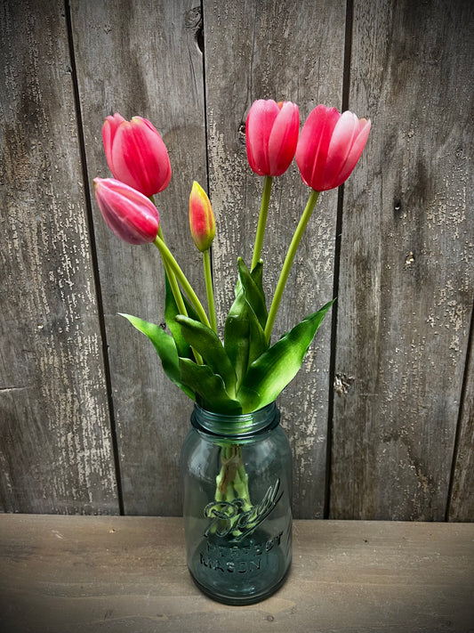 Bunch, Real Feel Tulips, PINK