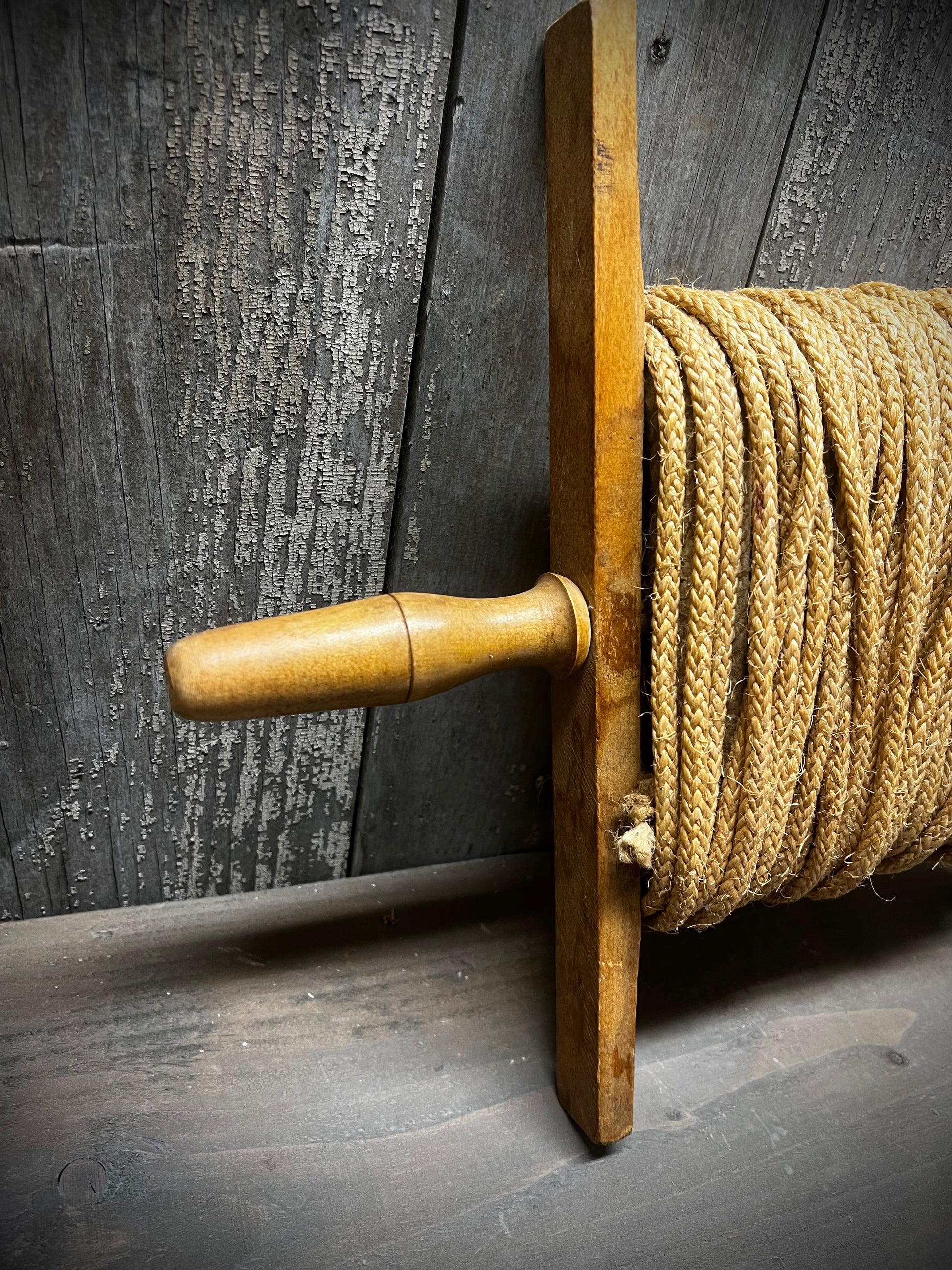 Vintage, ROPE WINDER – Little Village Primitives