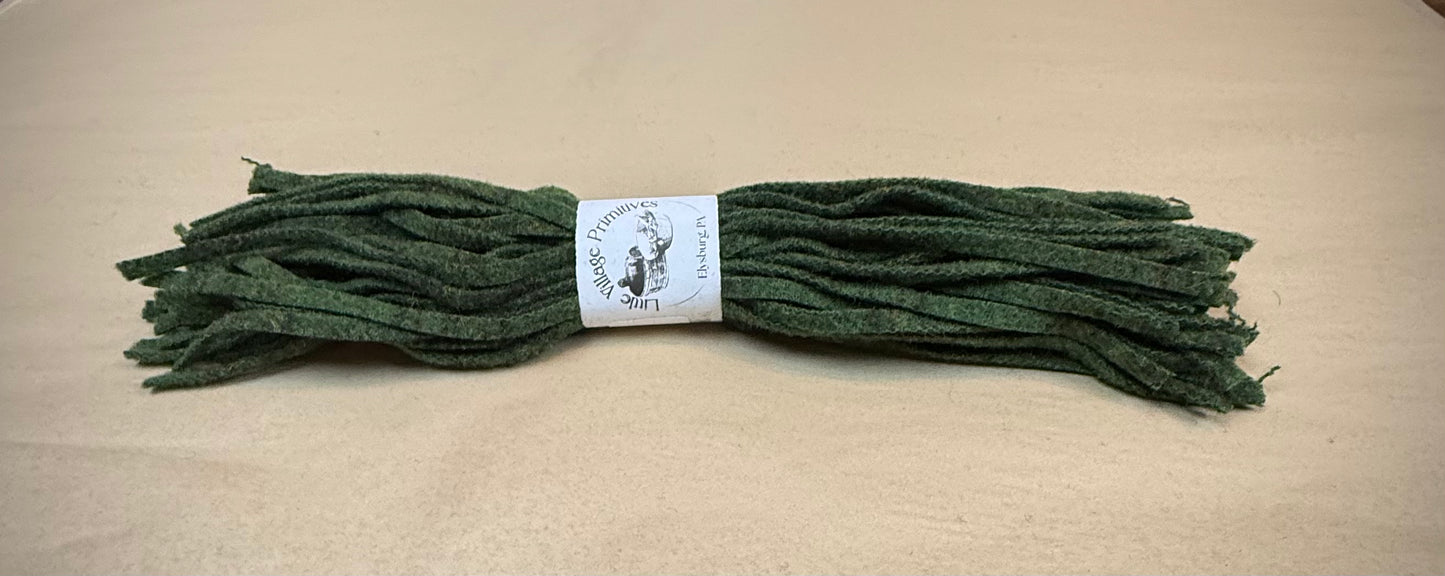 WOOL STRIPS, #8, 1/4", Pack of 50, Assorted Colors