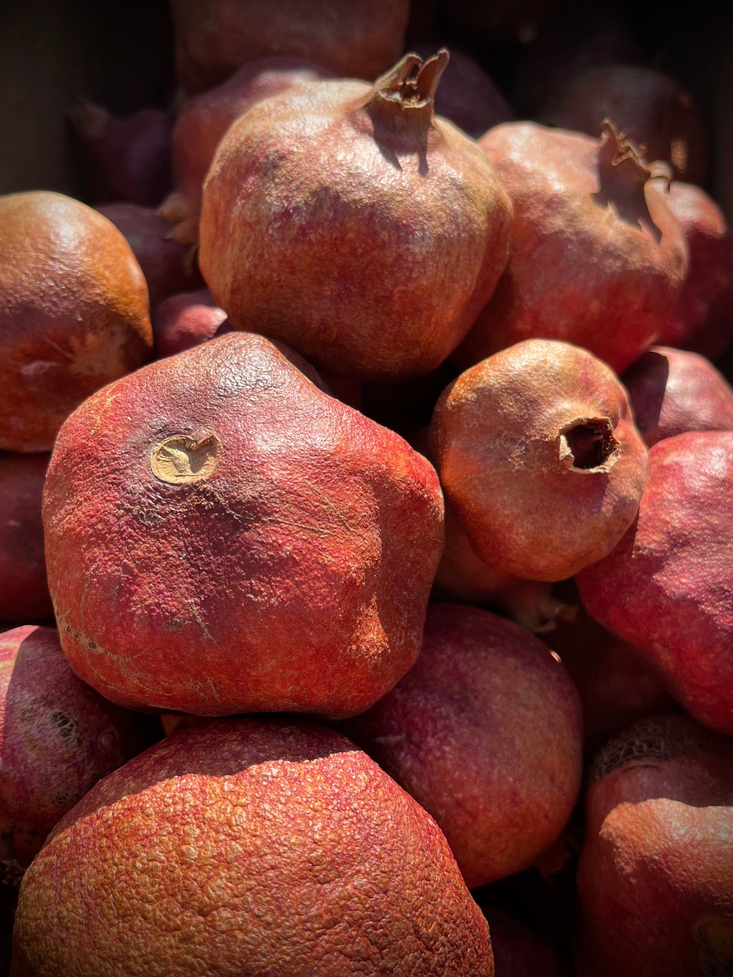 POMEGRANATES, Package/6, Dried, Natural