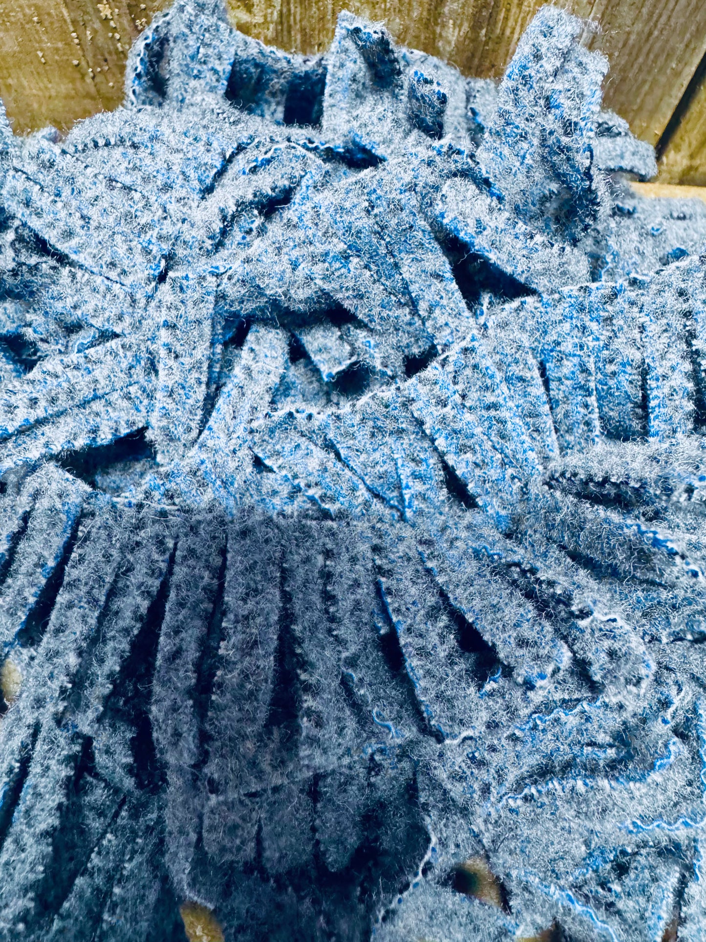 WOOL FRINGE, 36 strips, Assorted Colors