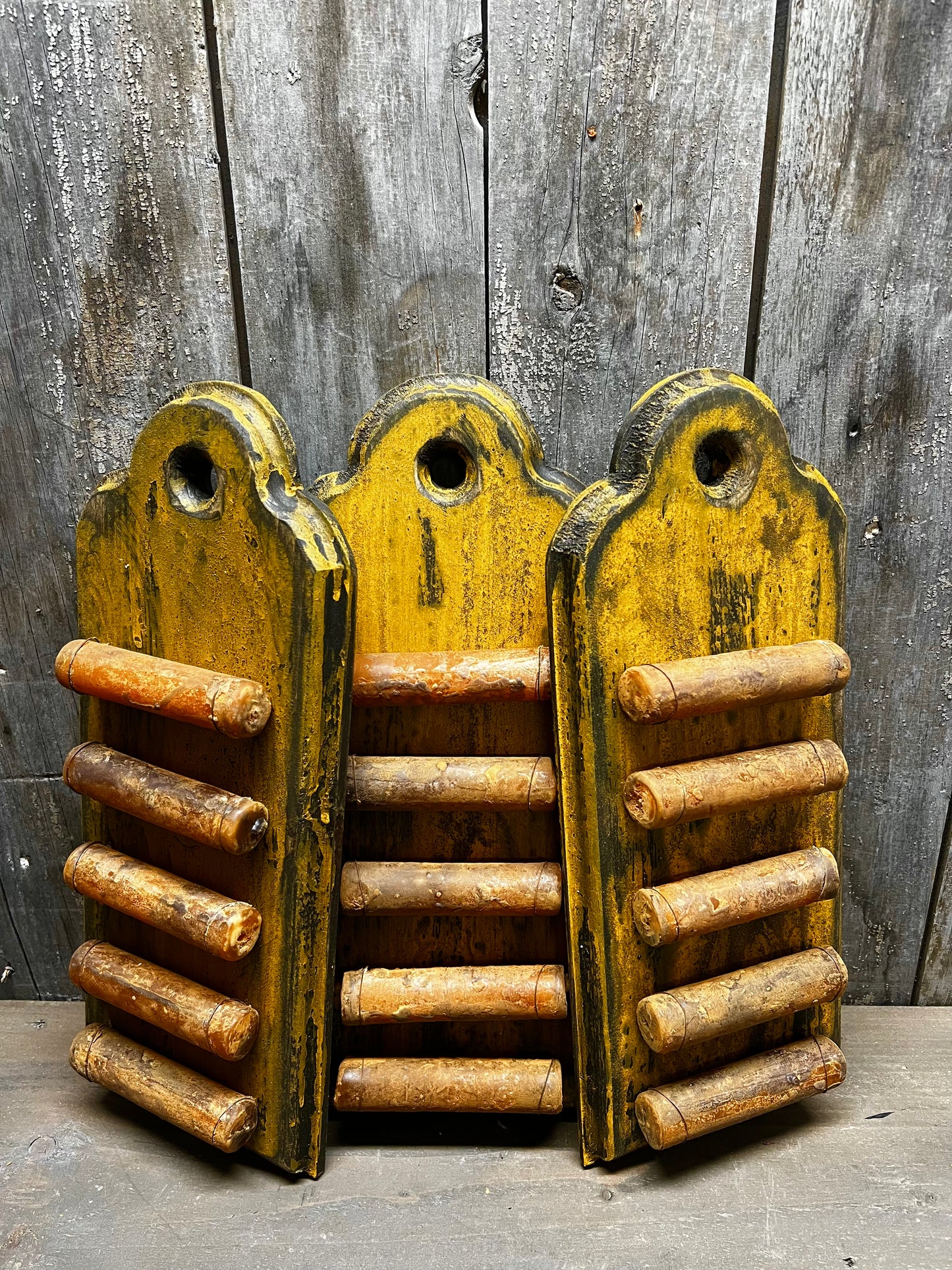 Candle Board, 14X6, BARN RED or MUSTARD