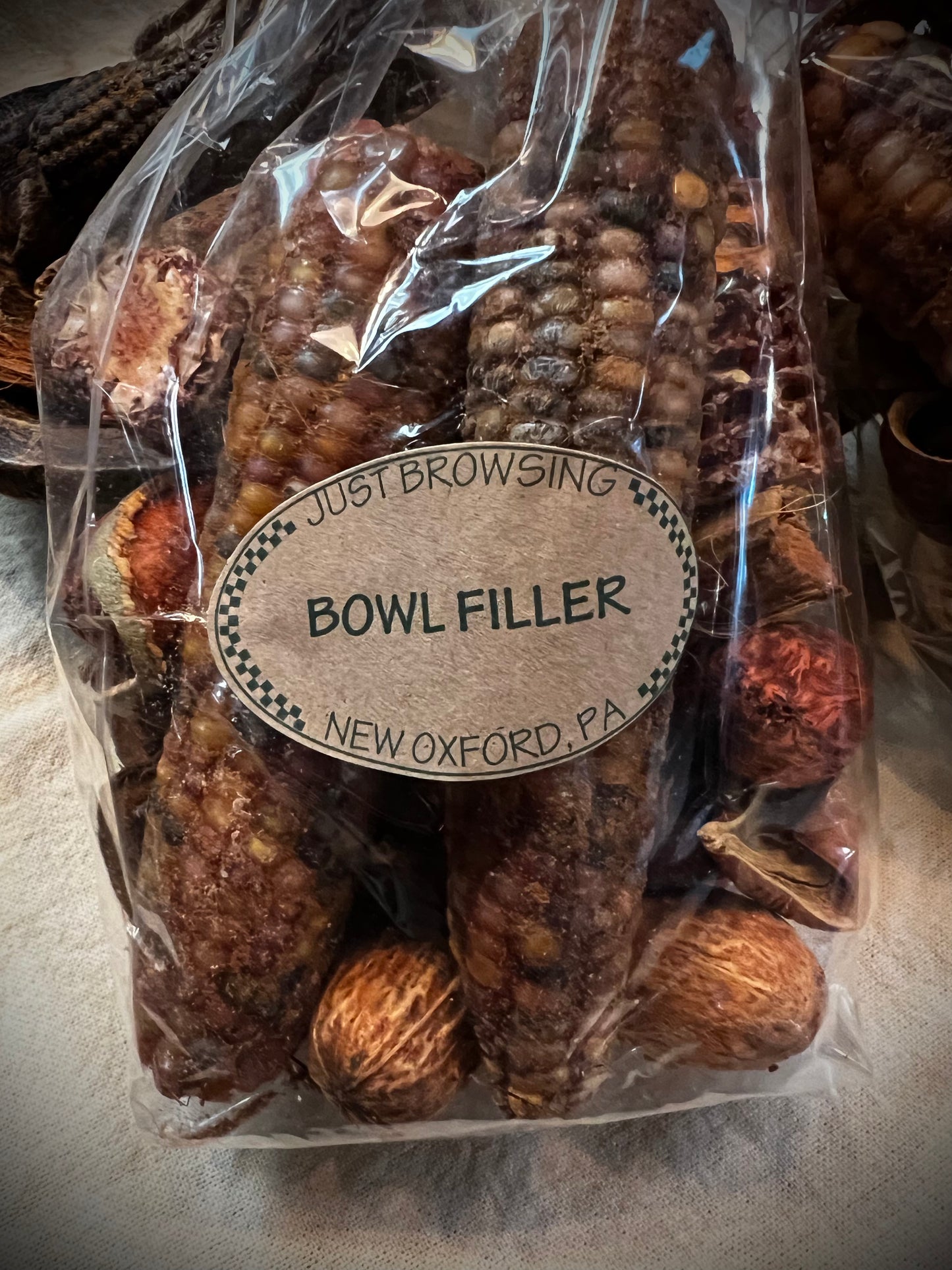Bowl Filler, Assorted, MINI COBS