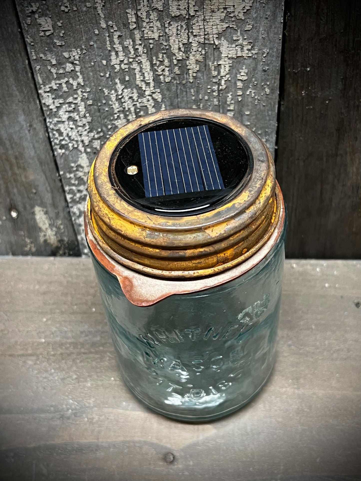 Jar Lid, Rusty, SOLAR