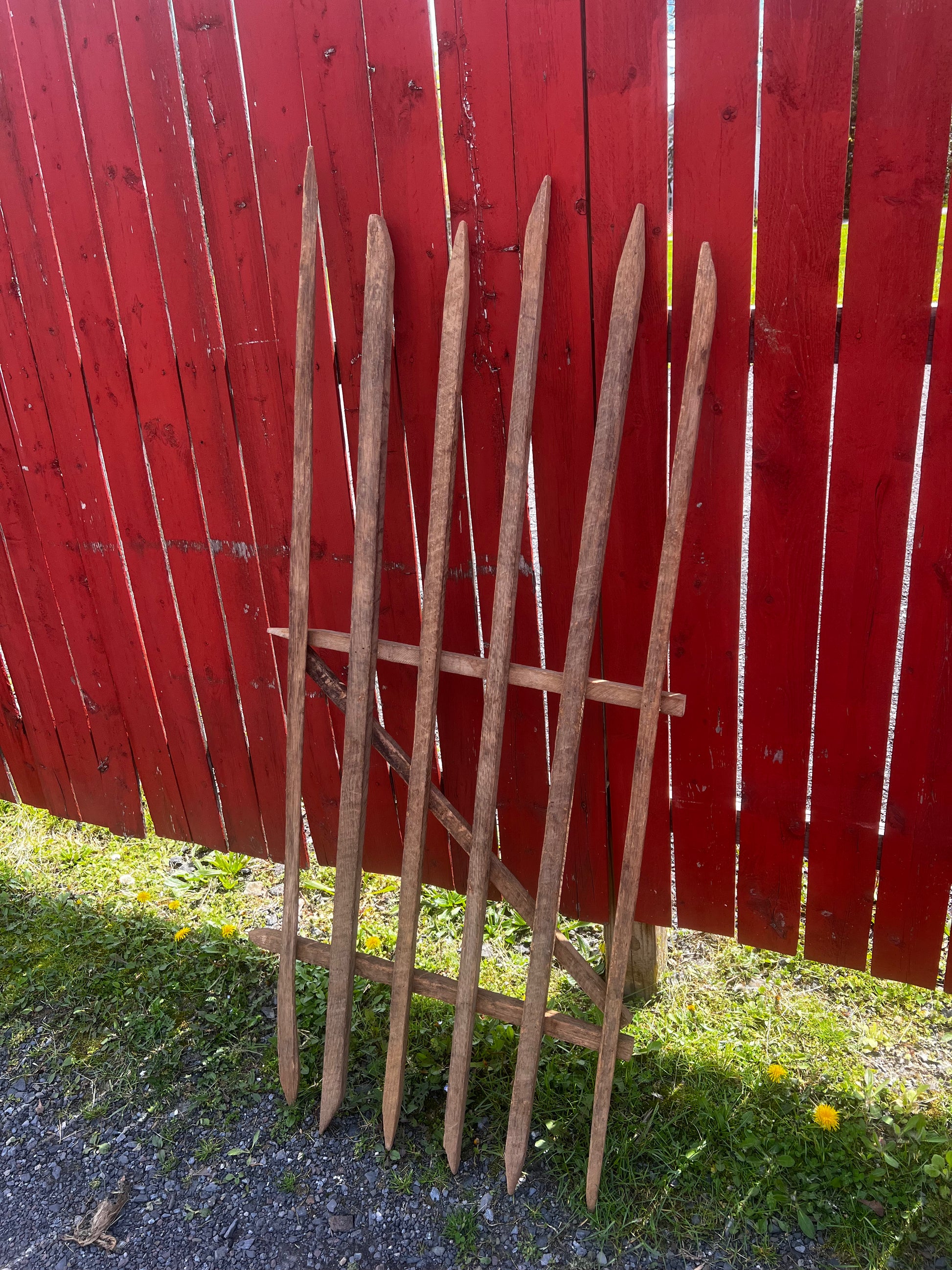 Primitive Fence Cutter Fence, TOBACCO, Local Pick Up Only – Little Village Primitives