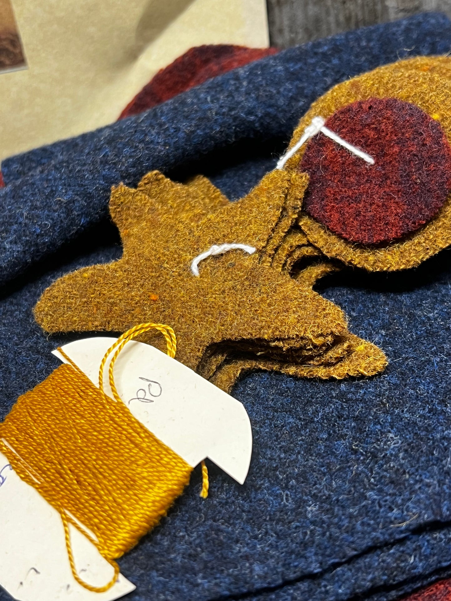 Kit, Wool Applique, PATRIOTIC SQUARE