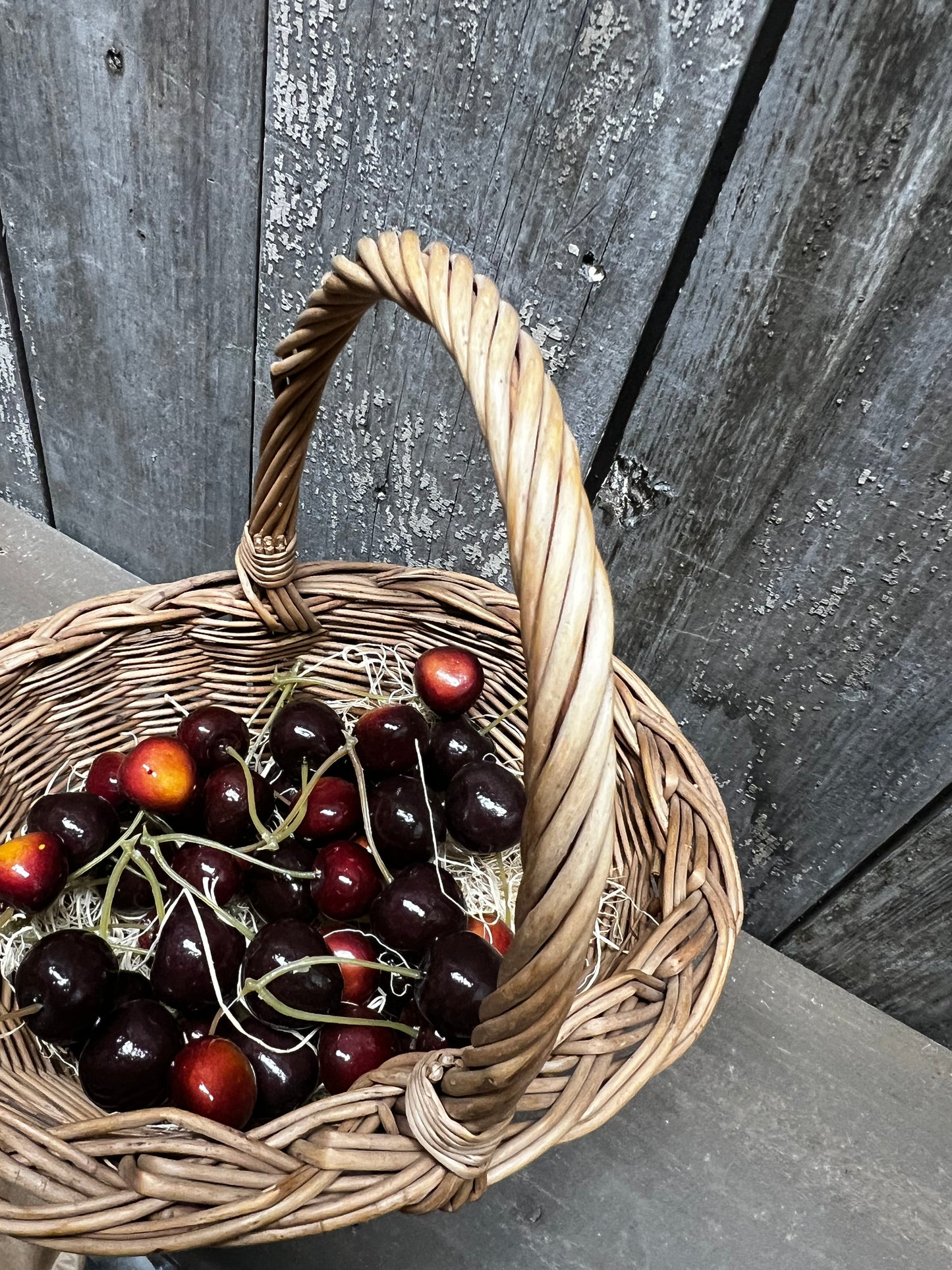 Basket of Cherries