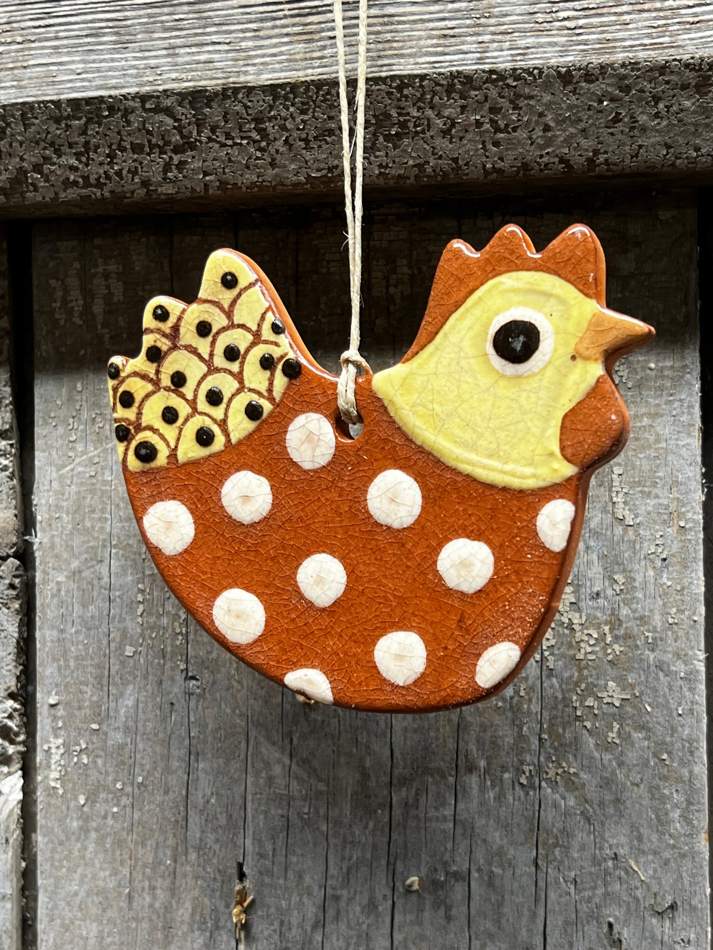 Ornament, Redware, OH, MY BIRD!