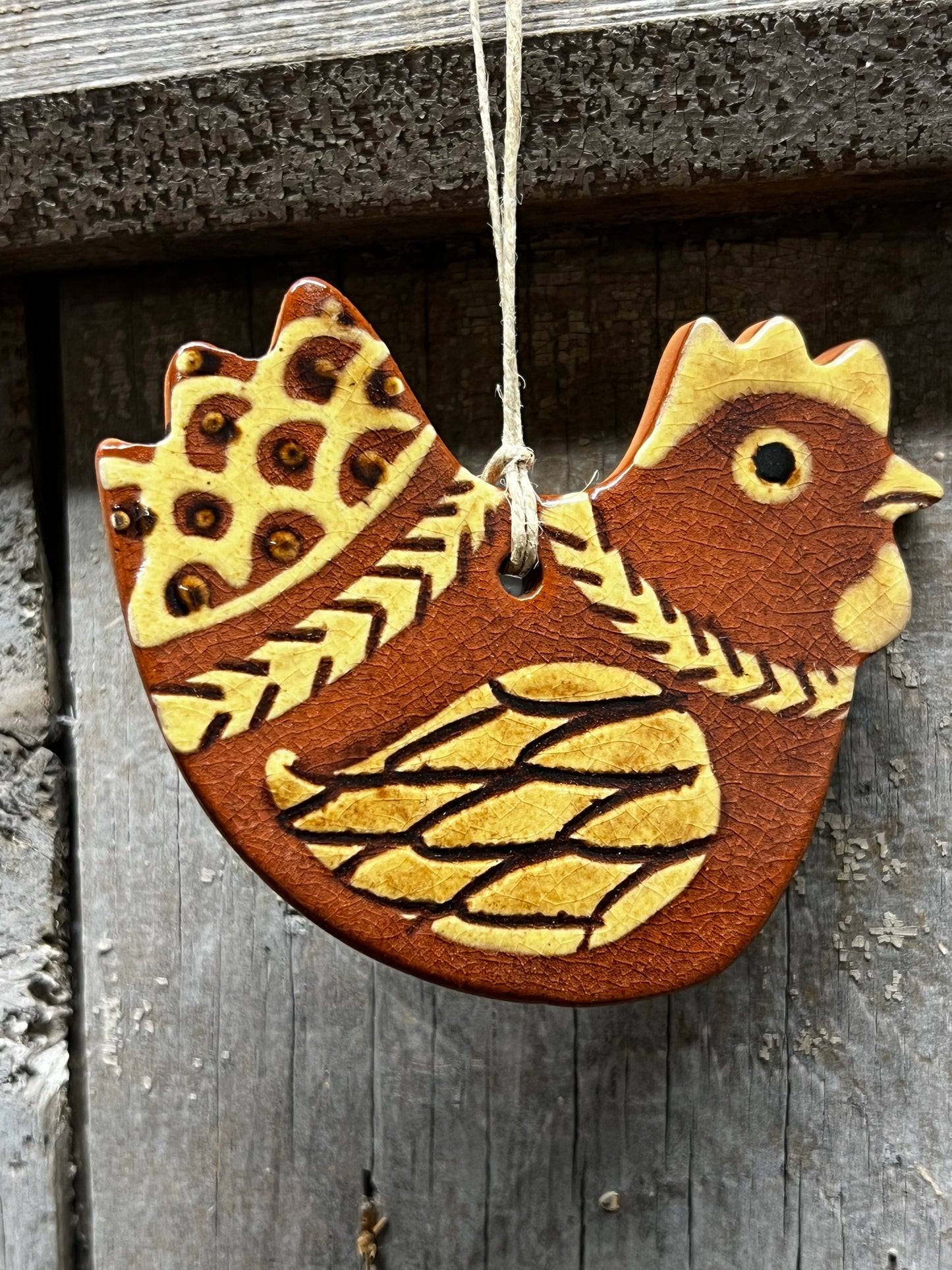 Ornament, Redware, OH, MY BIRD!