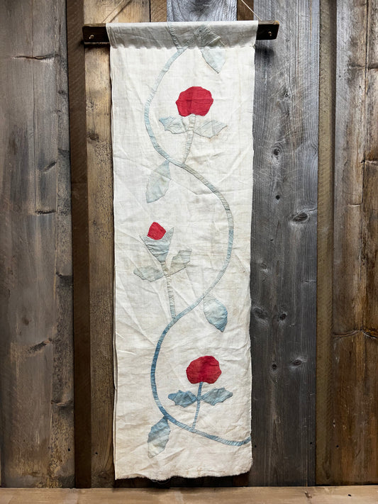 Wall Hanging, 40"x12", OLD QUILT SIDE PANEL