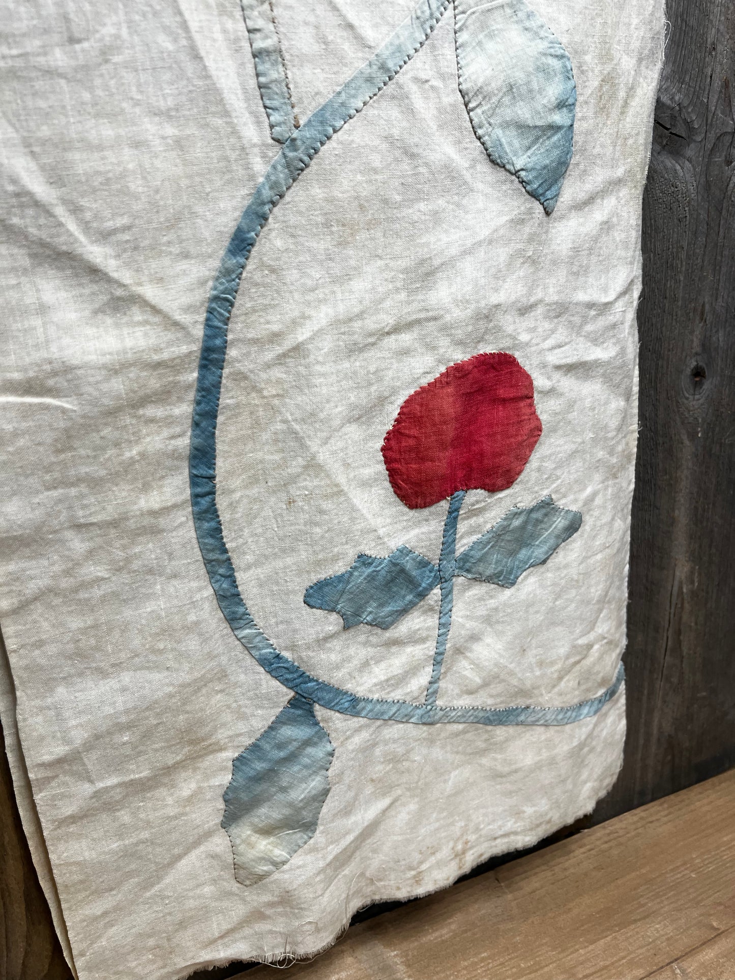 Wall Hanging, 40"x12", OLD QUILT SIDE PANEL