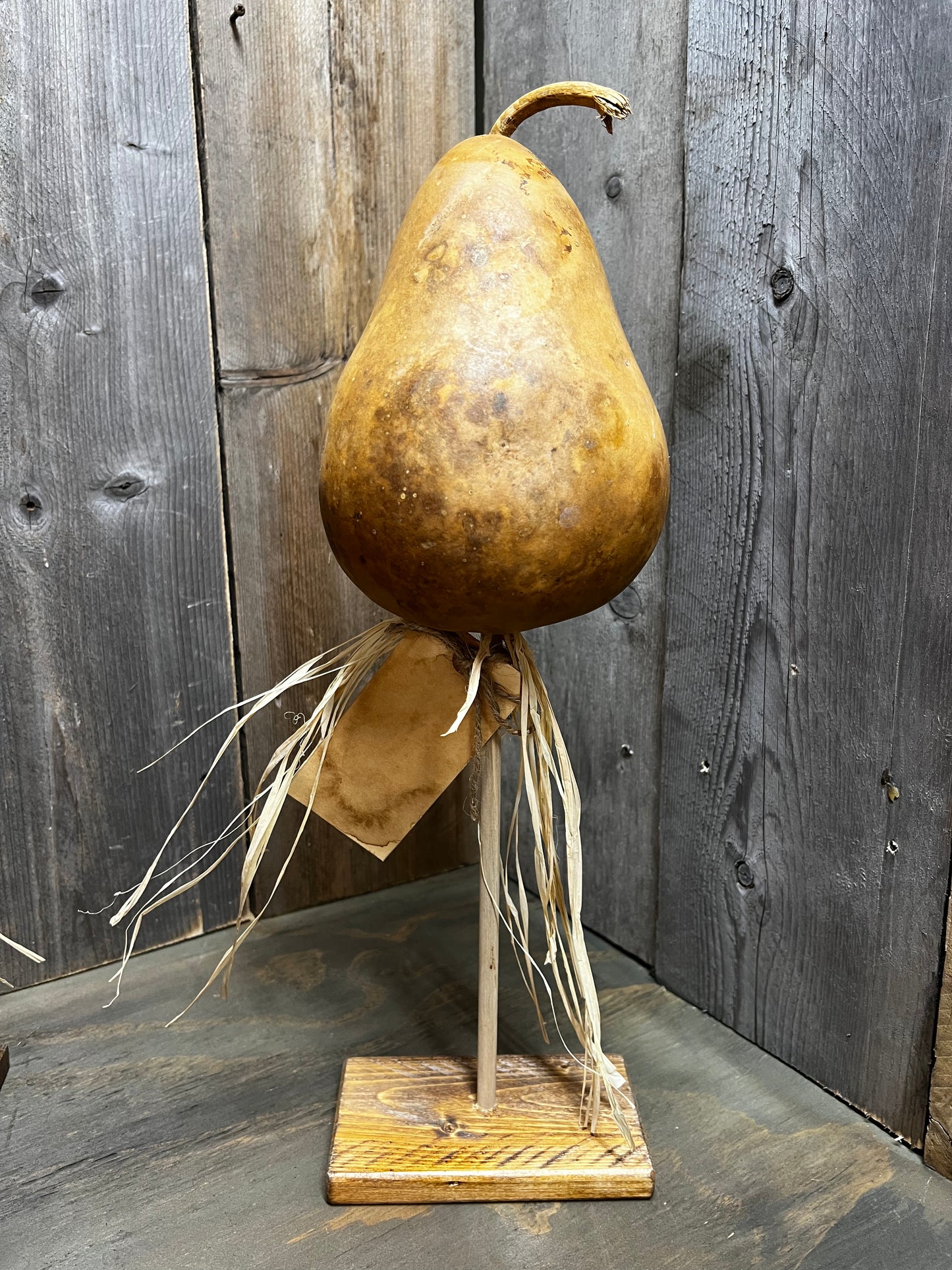 Gourd on Stand, 19", ASSORTED