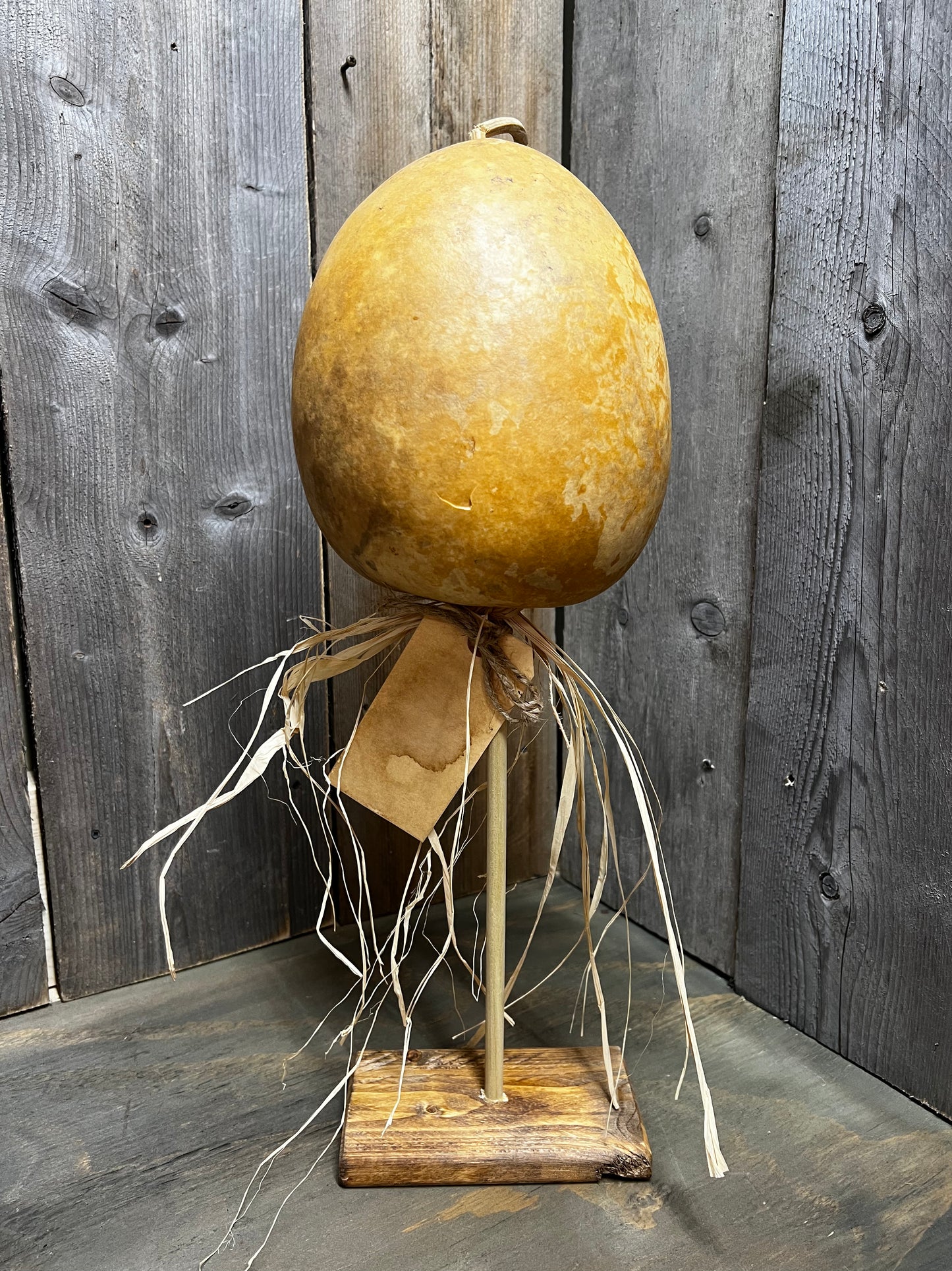 Gourd on Stand, 19", ASSORTED