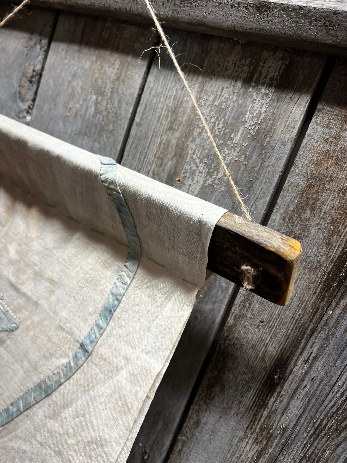 Wall Hanging, 40"x12", OLD QUILT SIDE PANEL