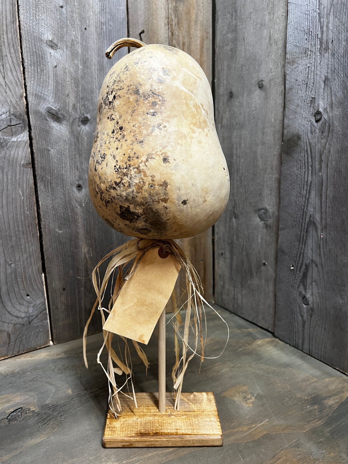 Gourd on Stand, 19", ASSORTED