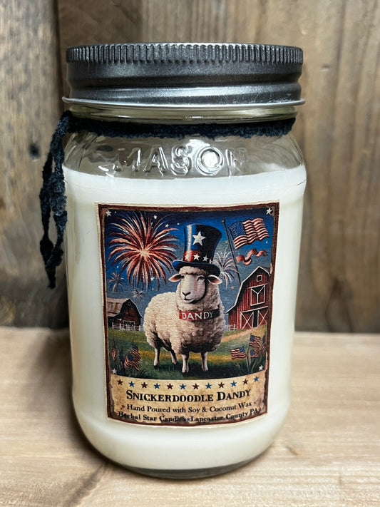 Soy/Coconut Wax Candles & Tart Melts, SNICKERDOODLE DANDY