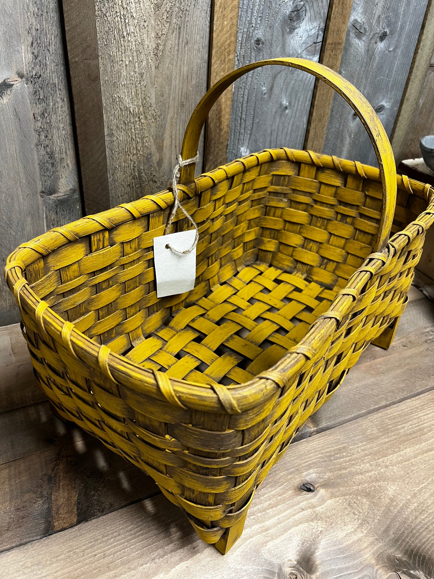 Basket, 21.5", FOOTED