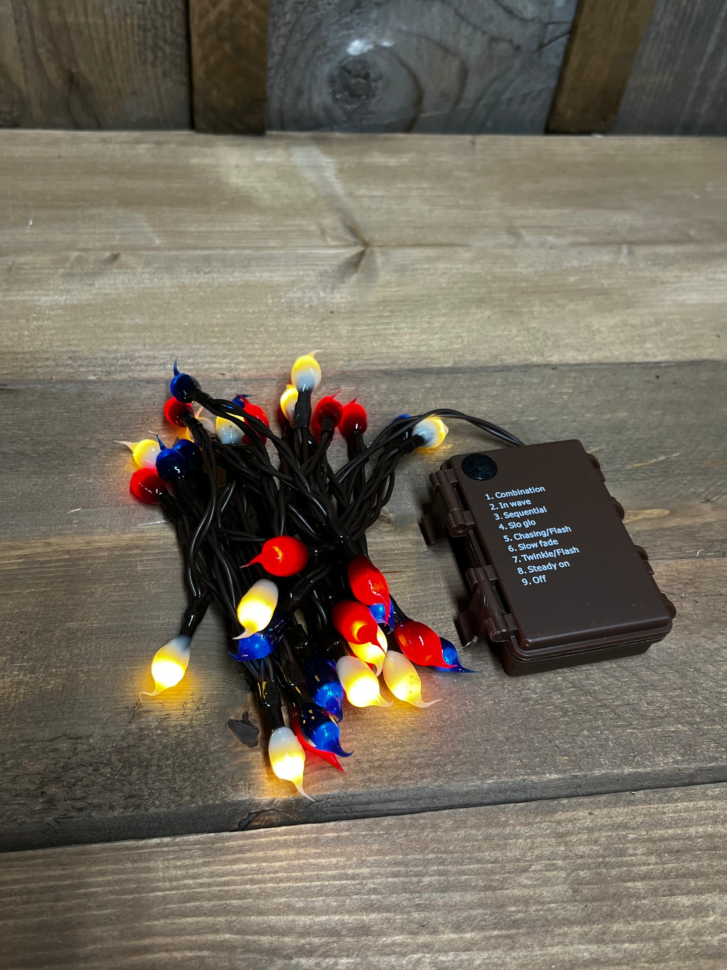 Lights, 35 Count, Hand Dipped Silicone, BATTERY, Assorted Colors