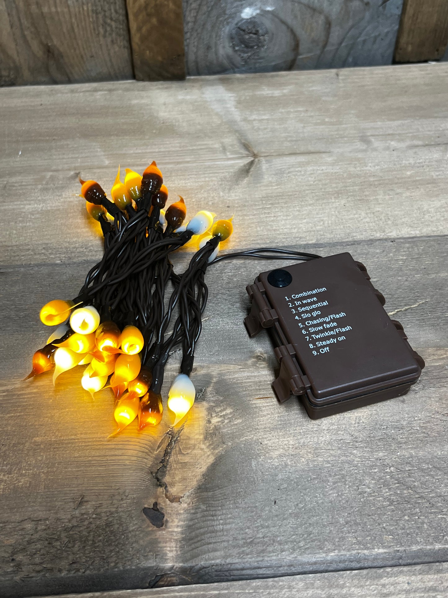 Lights, 35 Count, Hand Dipped Silicone, BATTERY, Assorted Colors