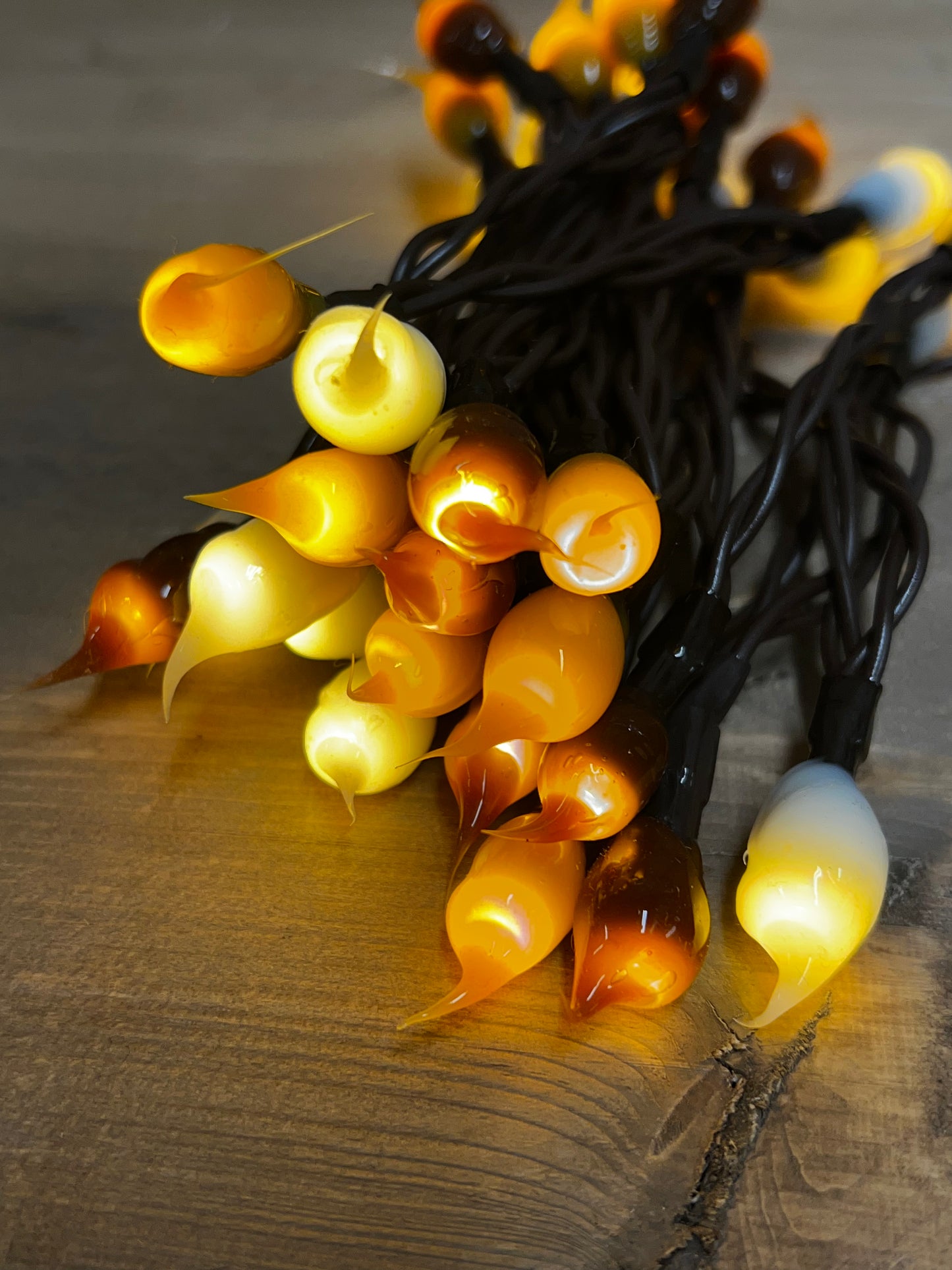 Lights, 35 Count, Hand Dipped Silicone, BATTERY, Assorted Colors