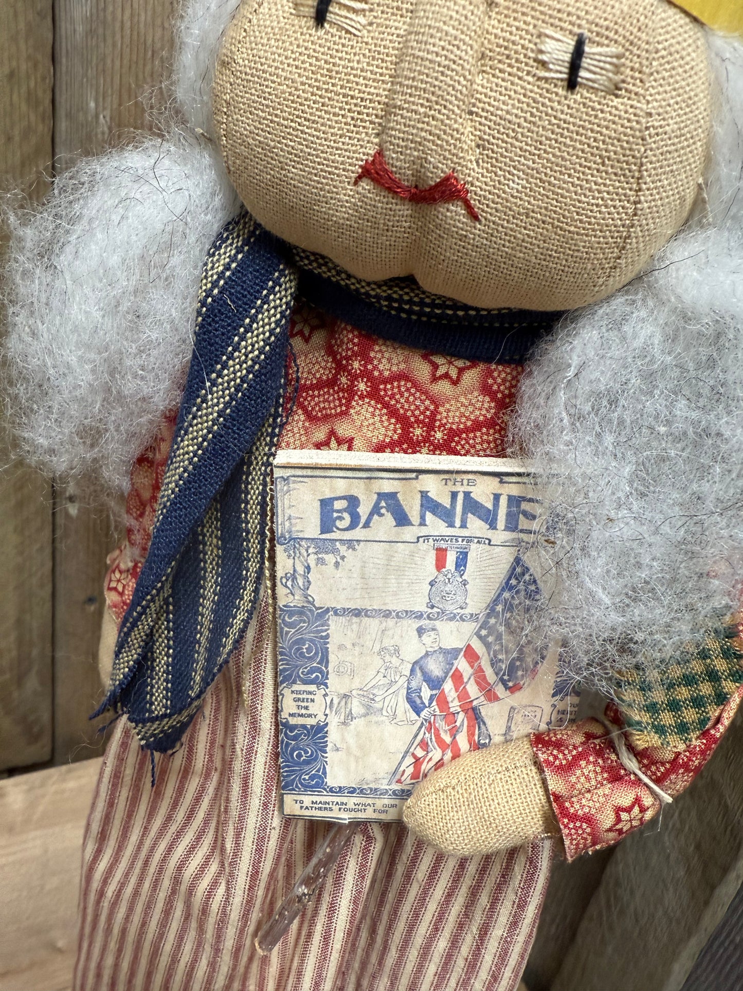 Doll on Stand, Assorted, MISS LIBERTY