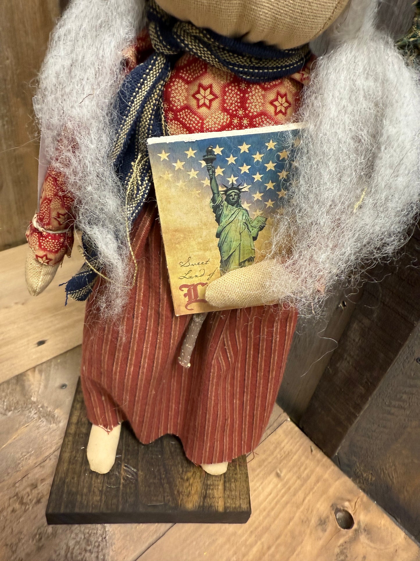 Doll on Stand, Assorted, MISS LIBERTY