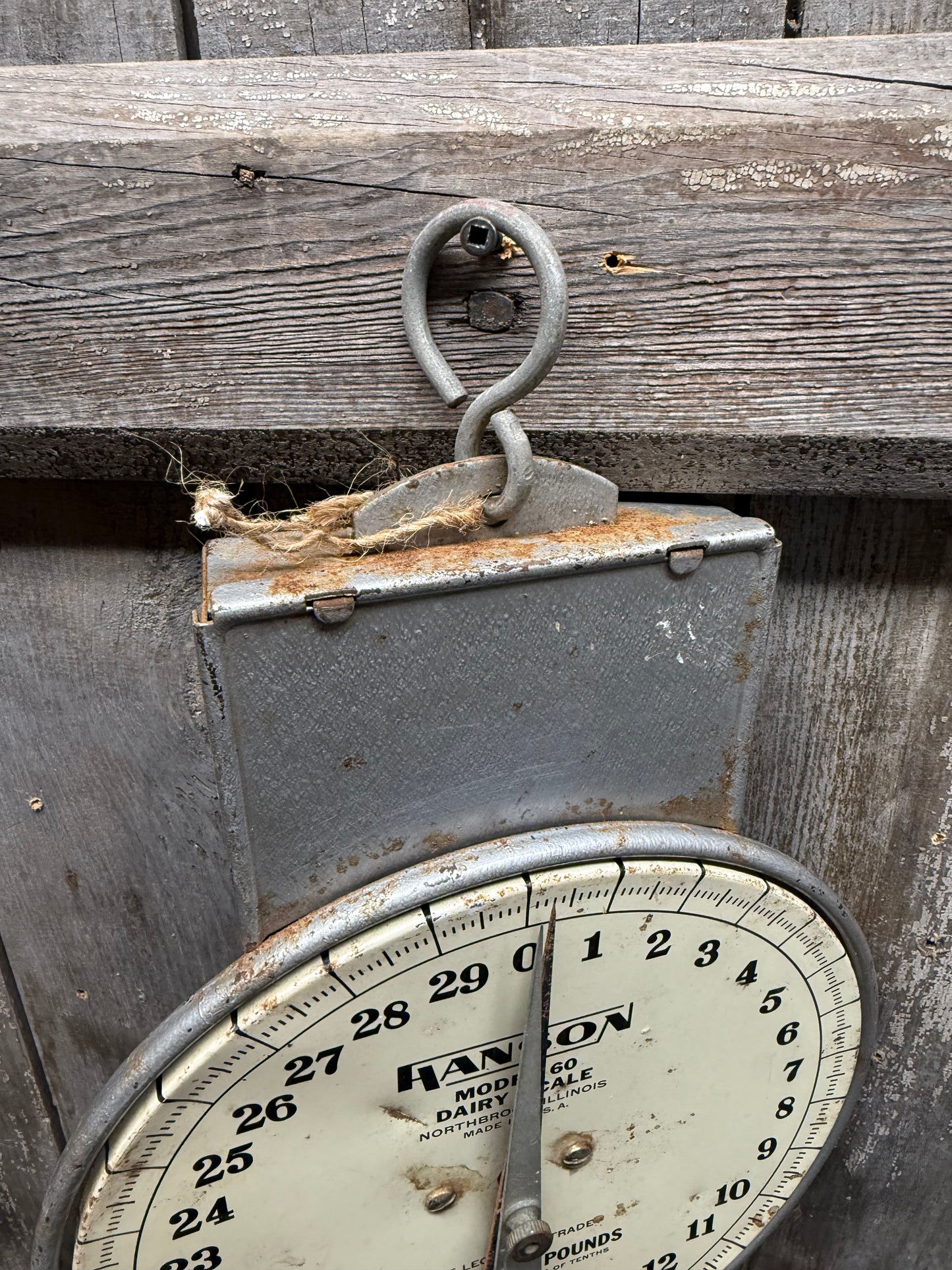 DAIRY SCALE, HANSON, Vintage