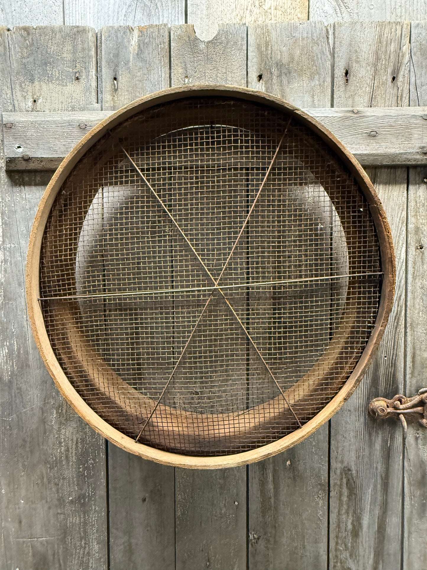 Seed/Grain Sieve, 17", NO 4
