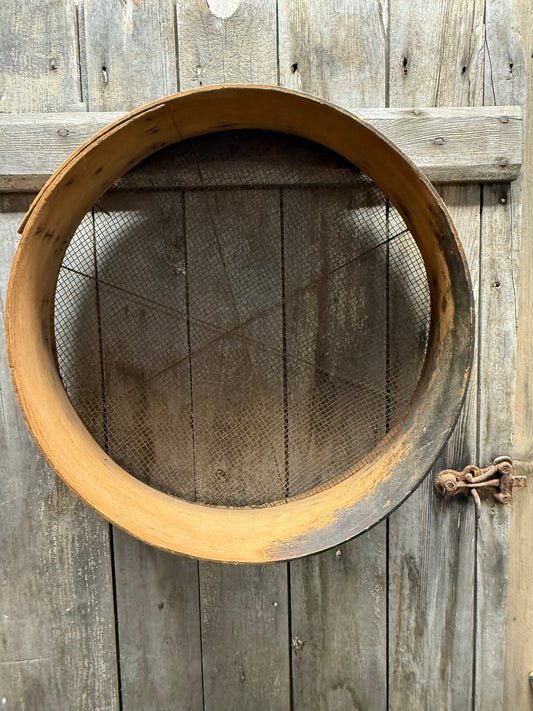 Seed/Grain Sieve, 17", WELL LOVED