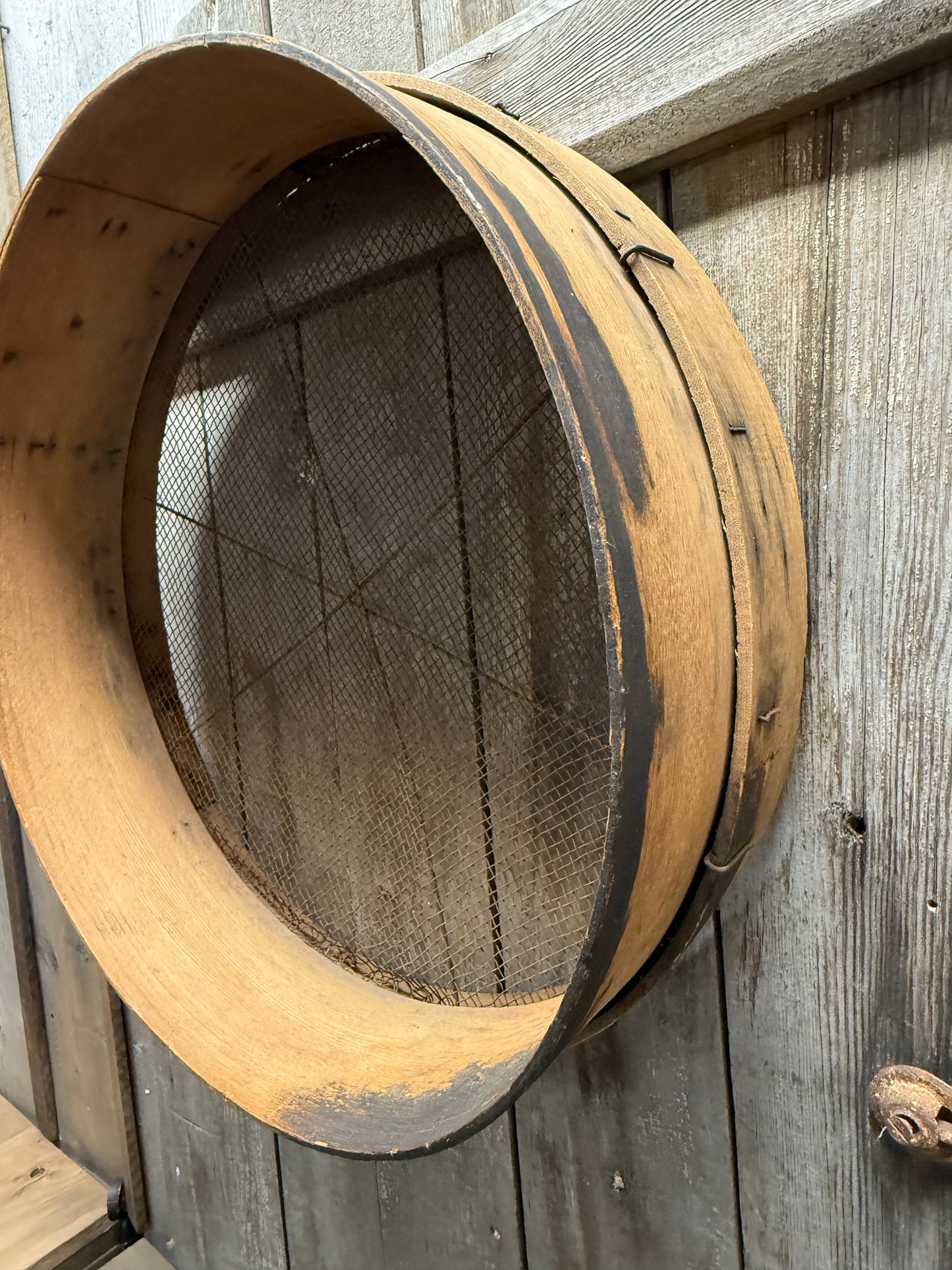 Seed/Grain Sieve, 17", WELL LOVED