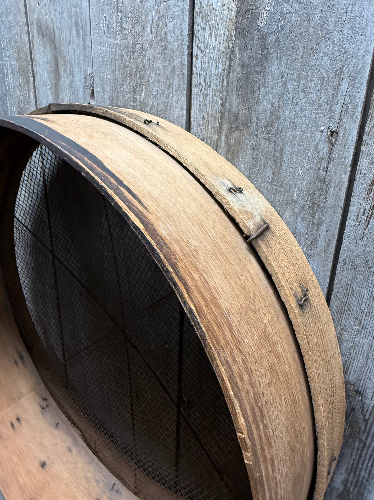 Seed/Grain Sieve, 17", WELL LOVED