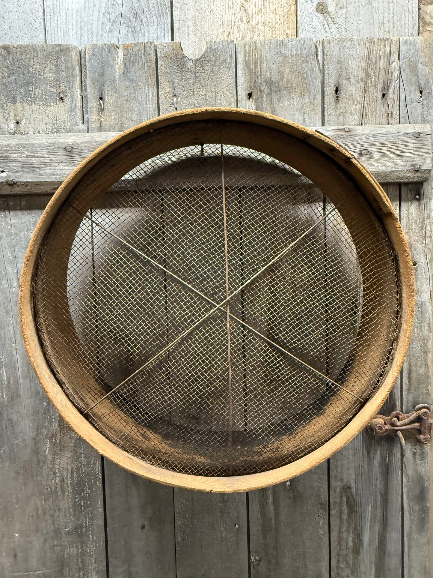 Seed/Grain Sieve, 17", WELL LOVED