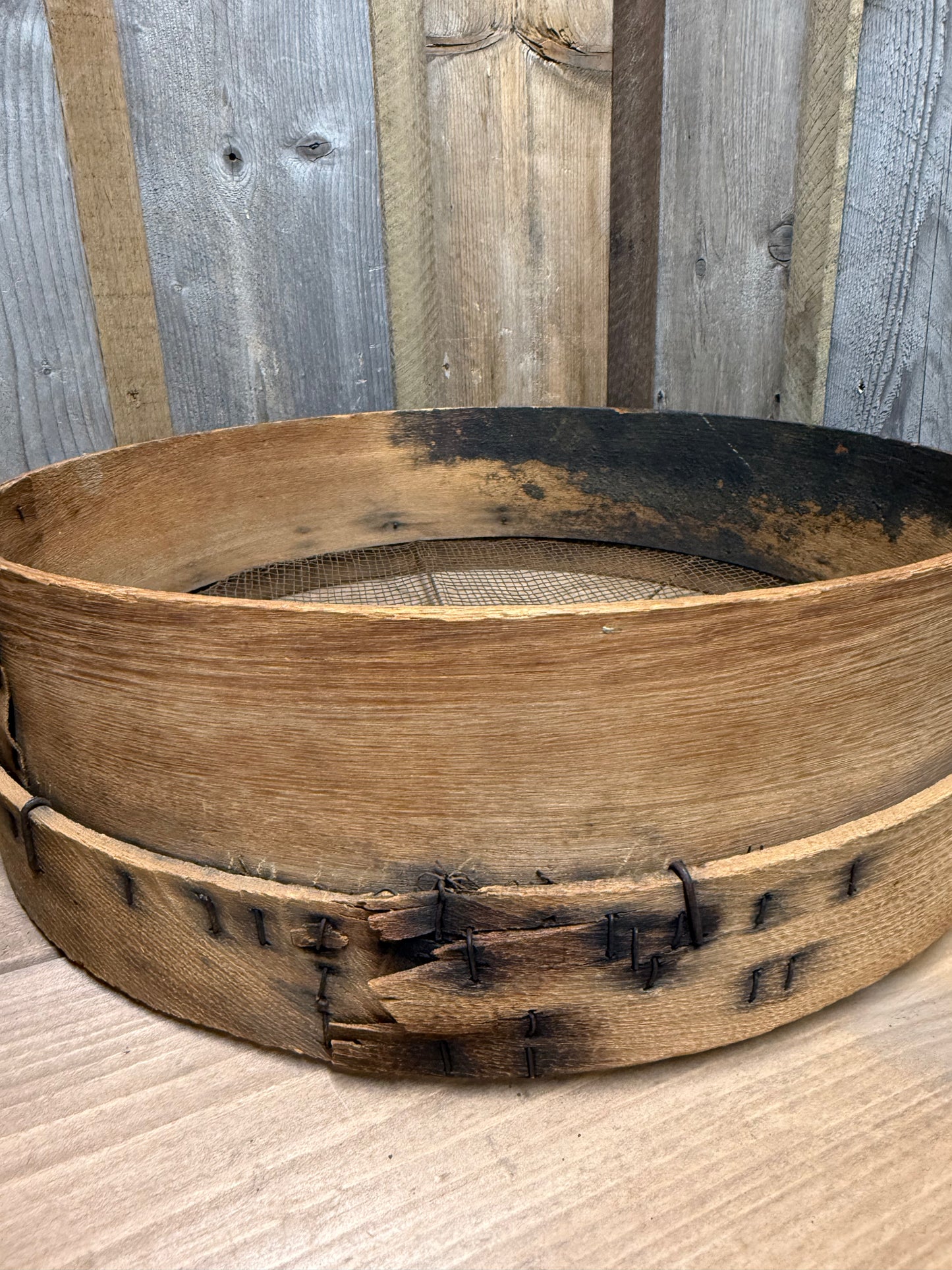 Seed/Grain Sieve, 17", WELL LOVED