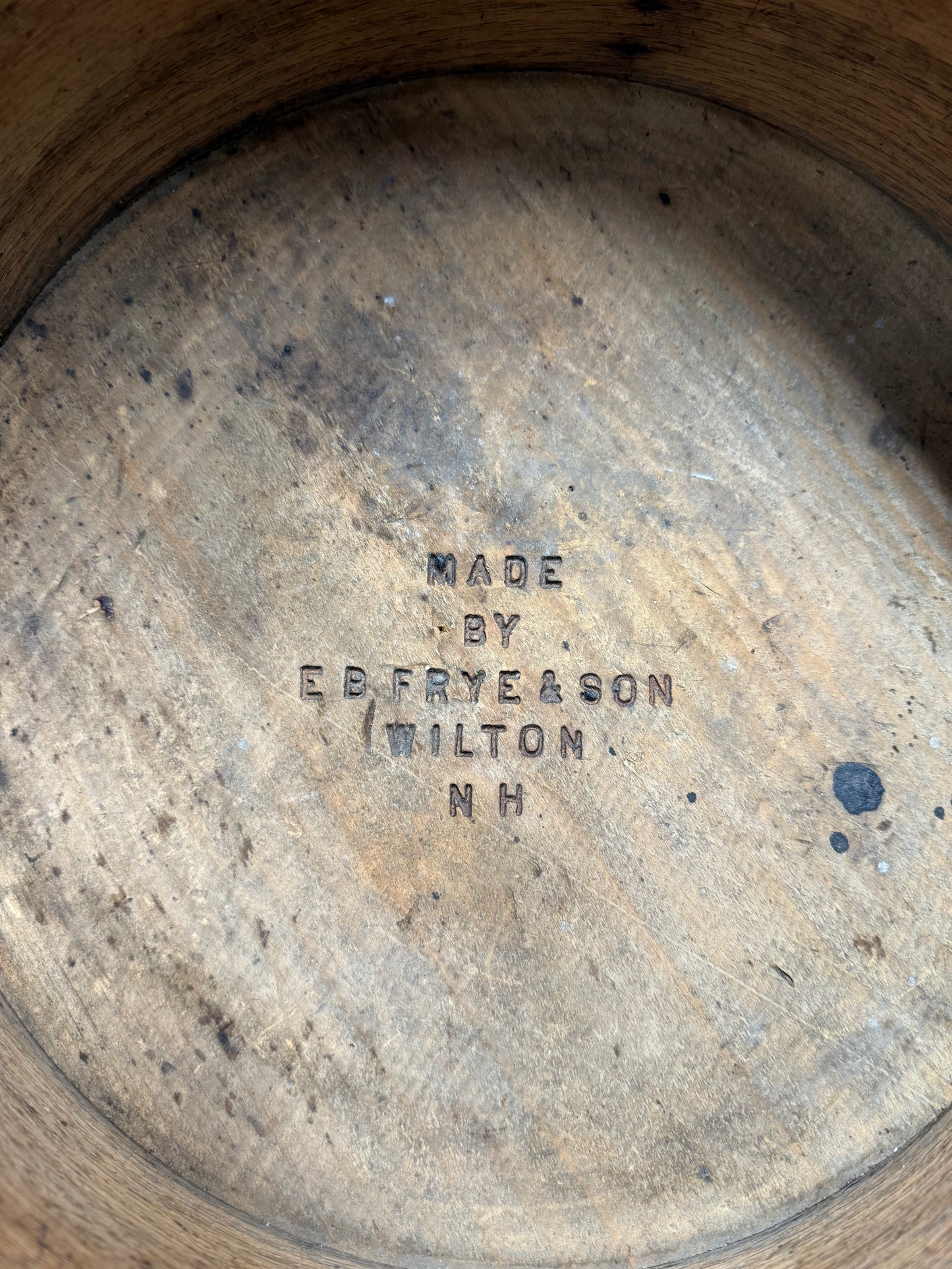 Dry Measure, 3 QT. FRYE N.H.