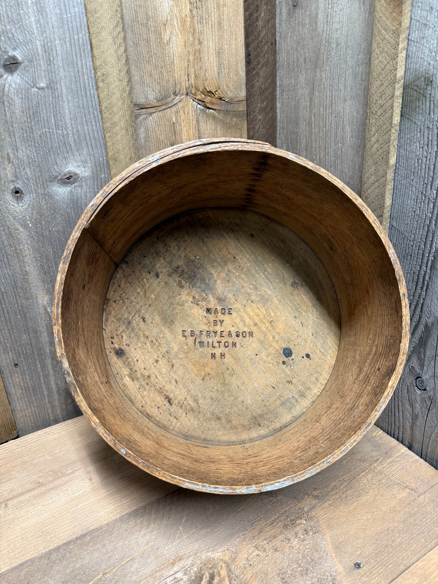 Dry Measure, 3 QT. FRYE N.H.