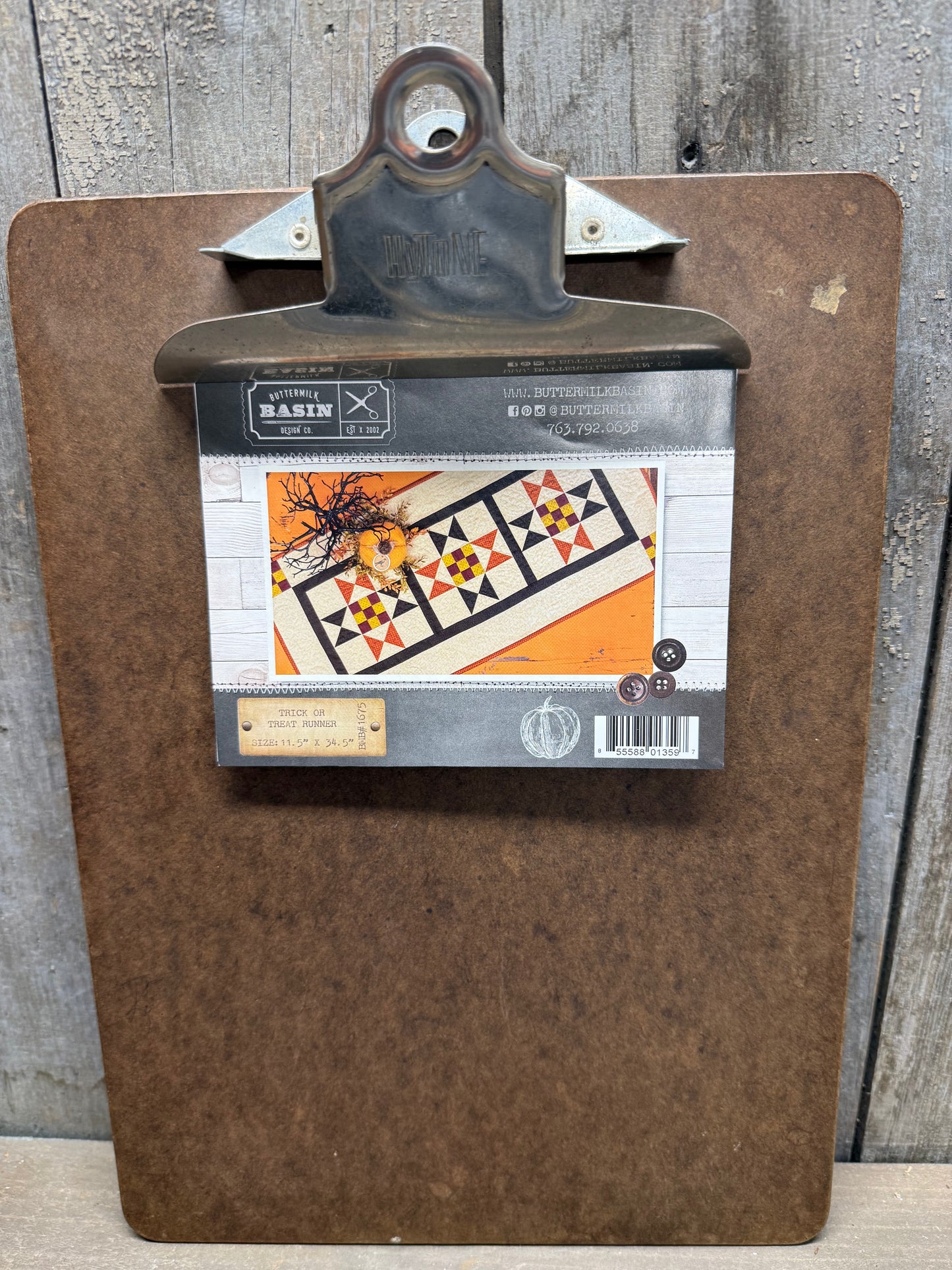Pattern, TRICK OR TREAT RUNNER