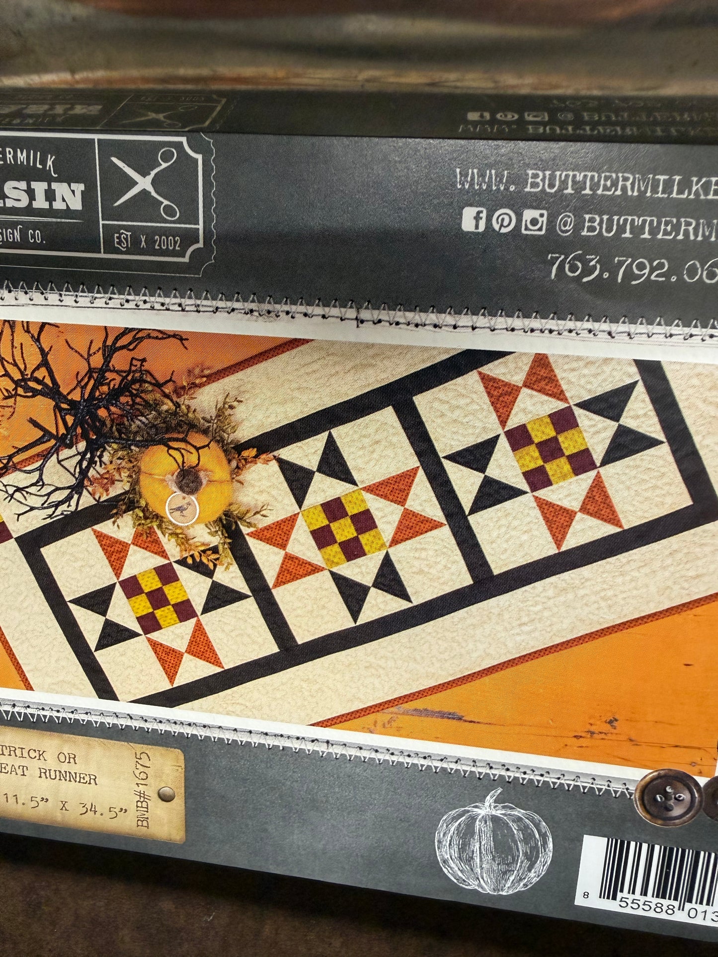 Pattern, TRICK OR TREAT RUNNER